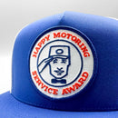 Happy Motoring Service Award Trucker Hat-2
