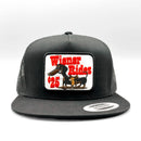 Wiener Rides 25 Cents Funny Patch Trucker Hat-1
