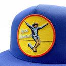 Nose Wheelie 70's Retro Skateboarding Trucker Hat-2