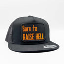 Born to Raise Hell Trucker Hat-5