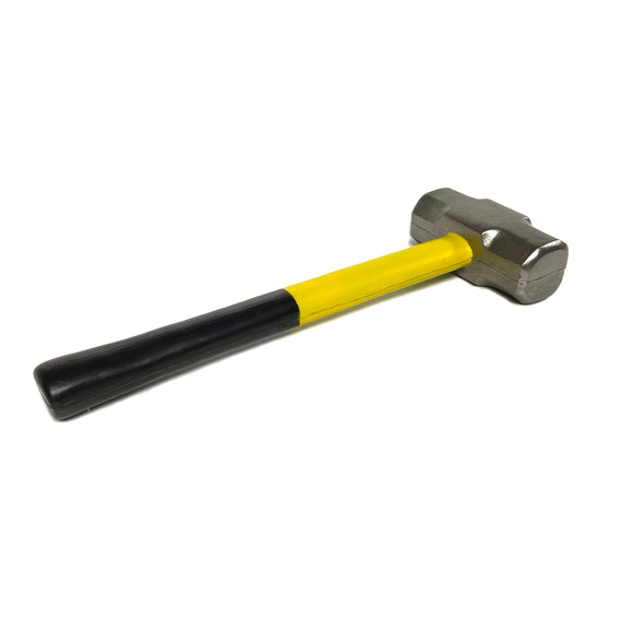 Foam Rubber Roughneck Mini Sledgehammer Prop 16 Inch  - Black and Yellow