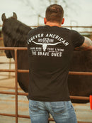 Forever American T-Shirt - Black | The Brave Ones-1
