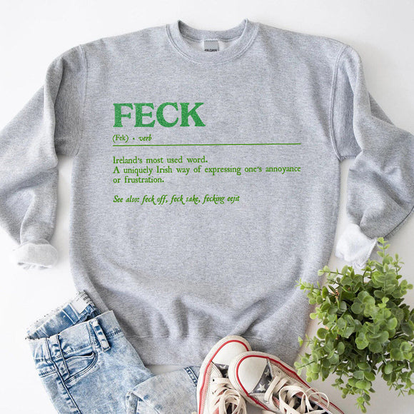 St. Patrick's Feck Definition Tees