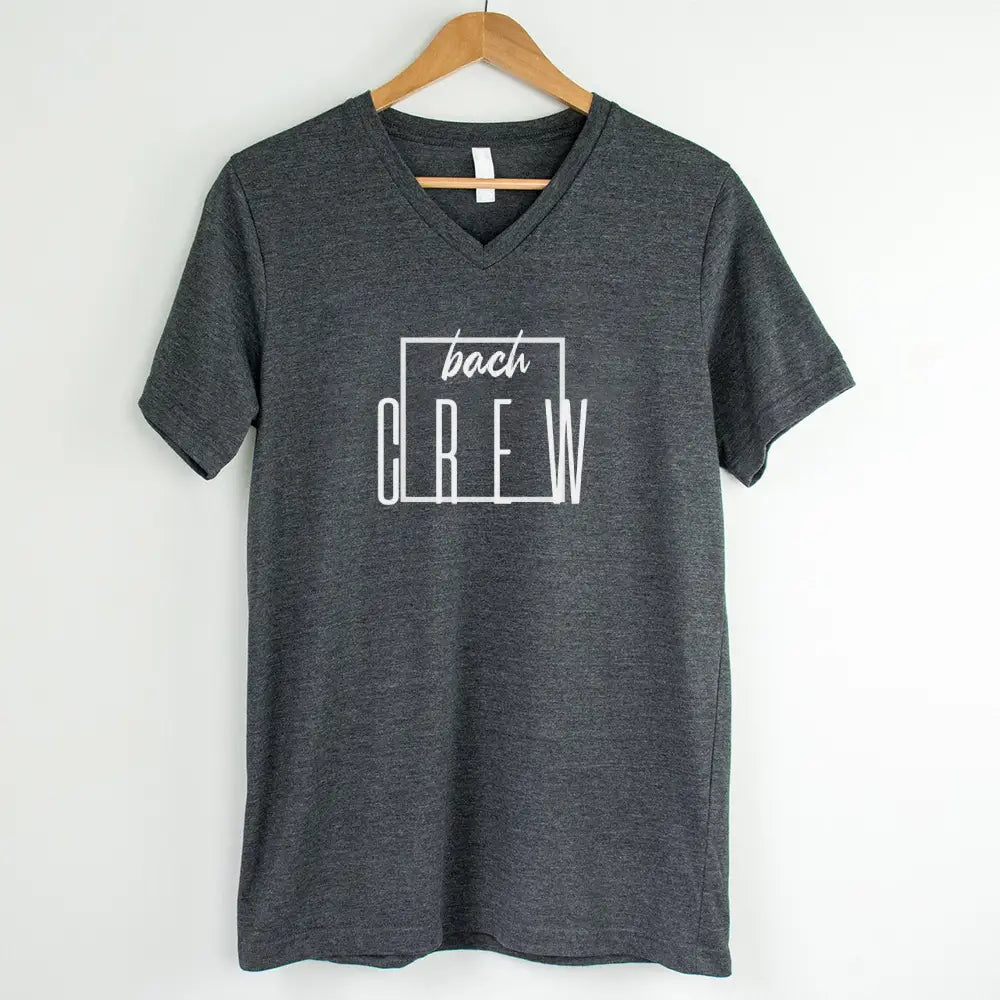 Bach Crew Bride To be Party Bachelorette V-Neck T-shirt