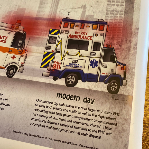 Evolution of the Ambulance Print