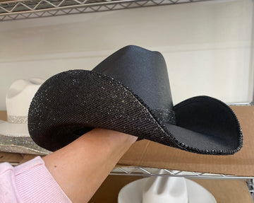 "Blacked Out" square style hat- underneath brim only - 0