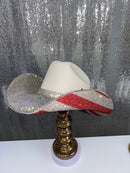 The "America" Hat on Sand Squared Styled Hat-4