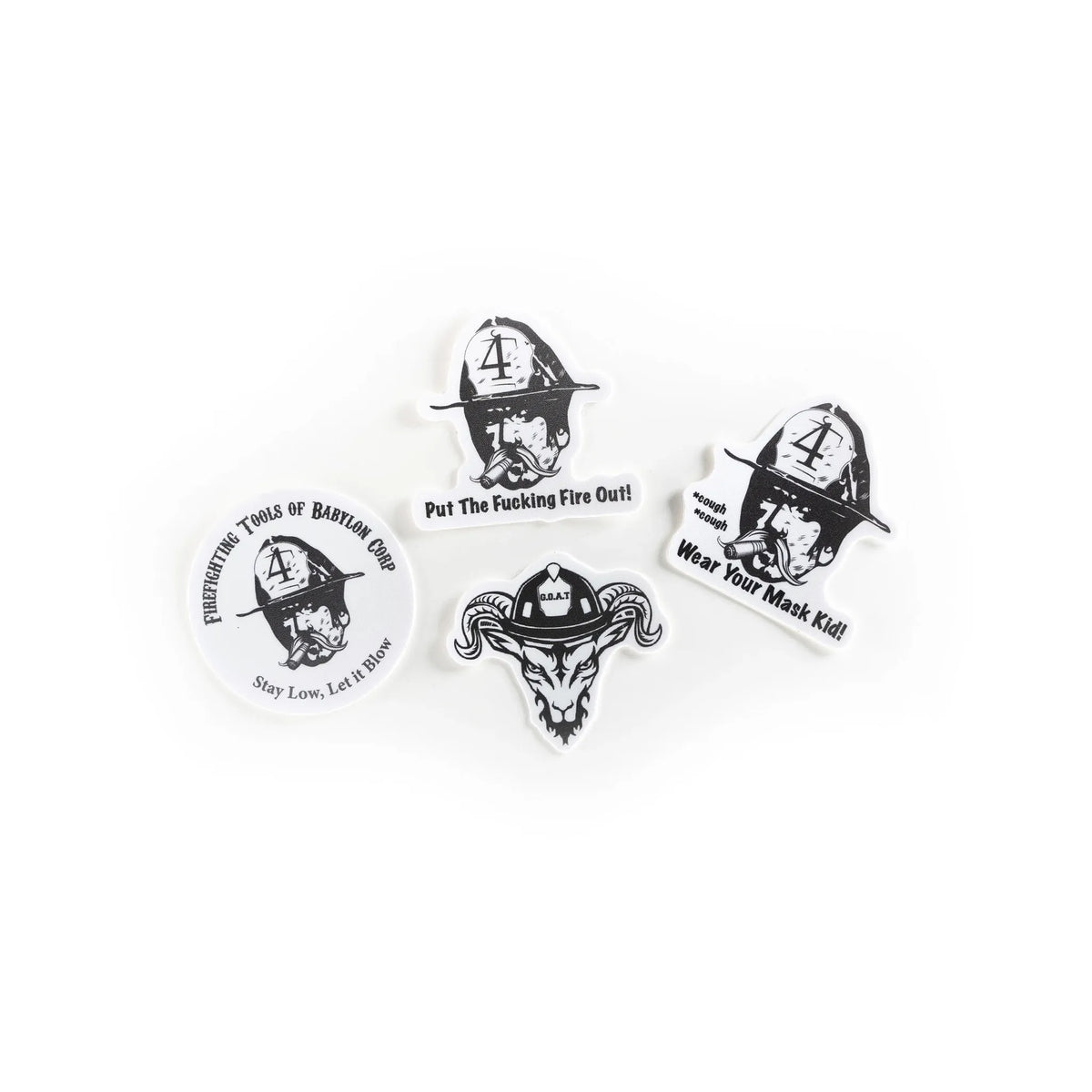 Helmet Stickers | American Fire Brigade