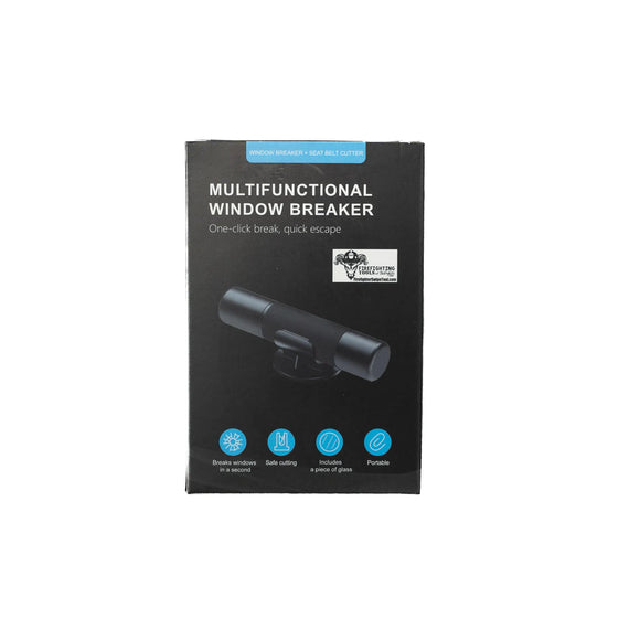 Auto Rescue Tool - Window Punch/Seatbelt Cutter Combo