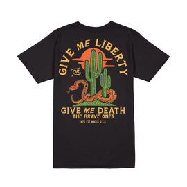 Liberty T-Shirt - Black | The Brave Ones - 0