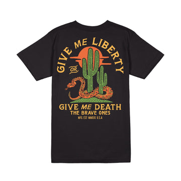 Liberty T-Shirt - Black | The Brave Ones - 0