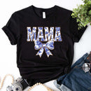 Mama Chinoiserie Coquette Bow T-Shirts – Elegant & Trendy Graphic Tees for Moms-2