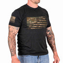 Men's Camo American Flag Patriotic T-Shirt-1