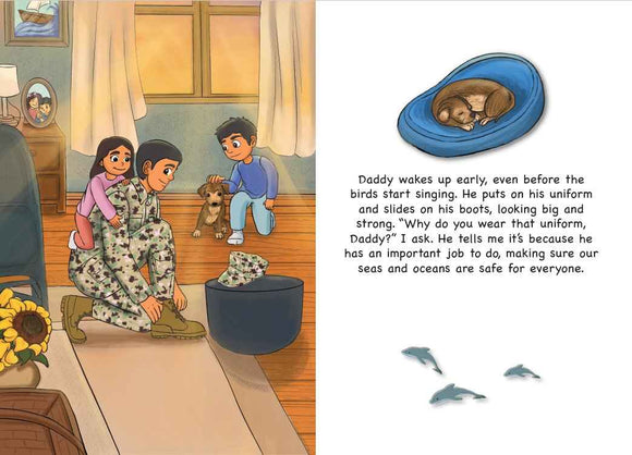 U.S. Navy Children’s Book - My Daddy, My Sailor by Matthew E. Miller