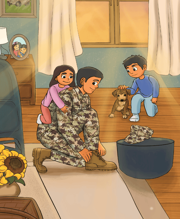 Army Children’s Book - My Daddy, My Soldier by Matthew E. Miller