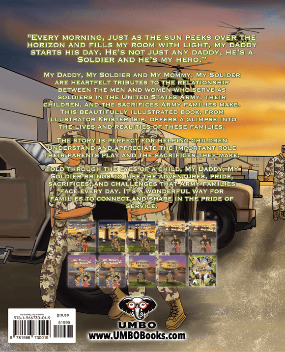 Army Children’s Book - My Daddy, My Soldier by Matthew E. Miller