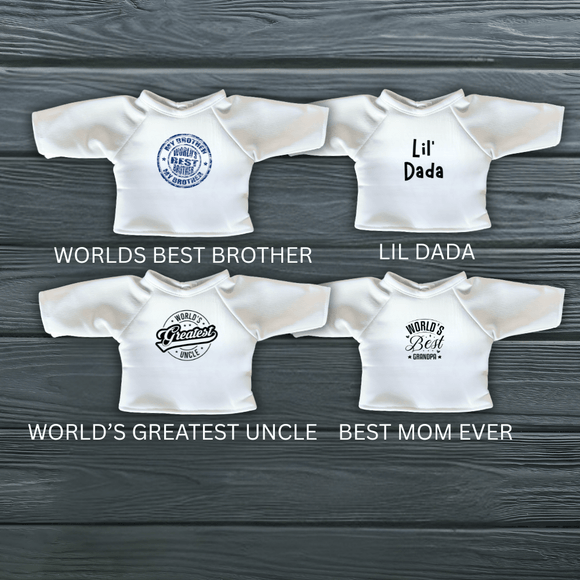 Custom Doll Clothing | Personalized Doll T Shirt