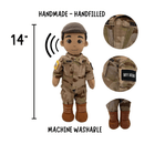 Army Daddy Doll | Military Doll & Army Doll | Recordable-4