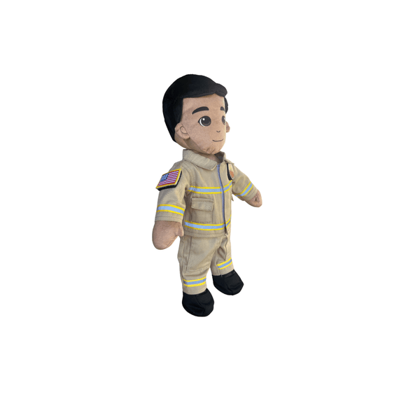 Firefighter Doll | Fireman Doll & Recordable Plush