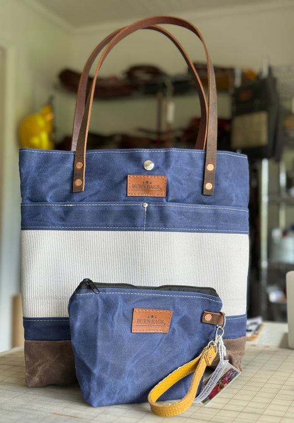 Navy Blue Classic Burn Bag