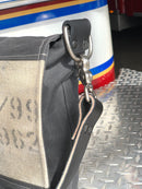 Charcoal Gray Messenger Burn Bag-3