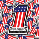 Yo District America Sticker-2