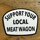 Support Meat Wagon Sticker-2