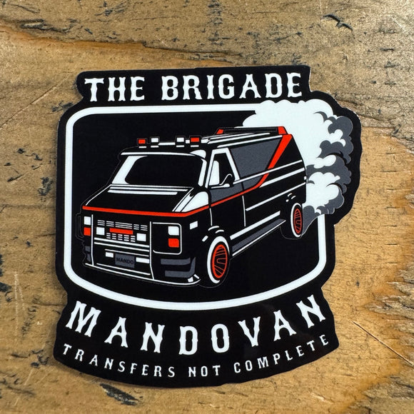 MV1 Original Sticker (HELMET SIZE)