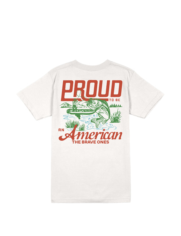 Proud American Fisherman T-Shirt | The Brave Ones