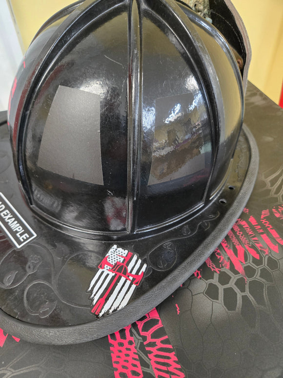 Reflective Black Helmet Tetrahedrons Choose Gloss or Matte/Flat (set of 8) OS