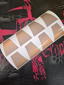 Reflective Black Helmet Tetrahedrons Choose Gloss or Matte/Flat (set of 8) OS-2