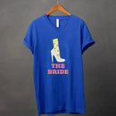 🍾 Team Bride & The Bride 💍 Bachelorette Party Matching V-Neck T-Shirts-14
