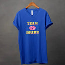 🍾 Team Bride & The Bride 💍 Bachelorette Party Matching V-Neck T-Shirts-15