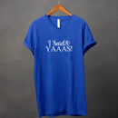 💍 I Said YAAAS Bachelorette Crew Party 🍾 Matching V-Neck T-Shirts-11