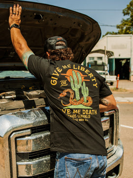 Liberty T-Shirt - Black | The Brave Ones
