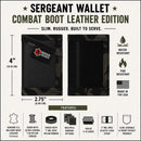 Sergeant Wallet - Combat Boot Leather Edition-2