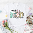 He is Risen Easter Inspirational Tees-2