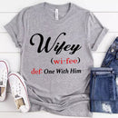 Hubby & Wifey Definition Couple T-shirt-9
