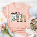 He is Risen Easter Inspirational Tees-5
