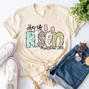 He is Risen Easter Inspirational Tees-7