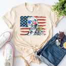 Donald Trump Drinking Party T Shirt Crew Neck Unisex-5