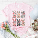 Coquette Easter Bunny Floral Tees-5