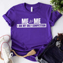 Me vs Me Unisex T-Shirt – Motivational Self-Discipline Tee-9
