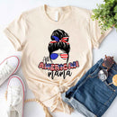 All American Mama 4th Of July Mom T-shirt-4