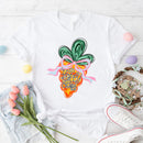 Happy Easter Carrot Coquette Tees-3