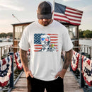 Donald Trump Drinking Party T Shirt Crew Neck Unisex-11