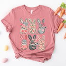 Coquette Easter Bunny Floral Tees-3