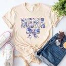 Mama Chinoiserie Coquette Bow T-Shirts – Elegant & Trendy Graphic Tees for Moms-7