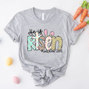 He is Risen Easter Inspirational Tees-1
