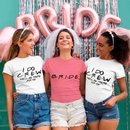 💎 Bachelorette Party Shirts Bride, I Do Crew V-Neck Tee 🍾-1